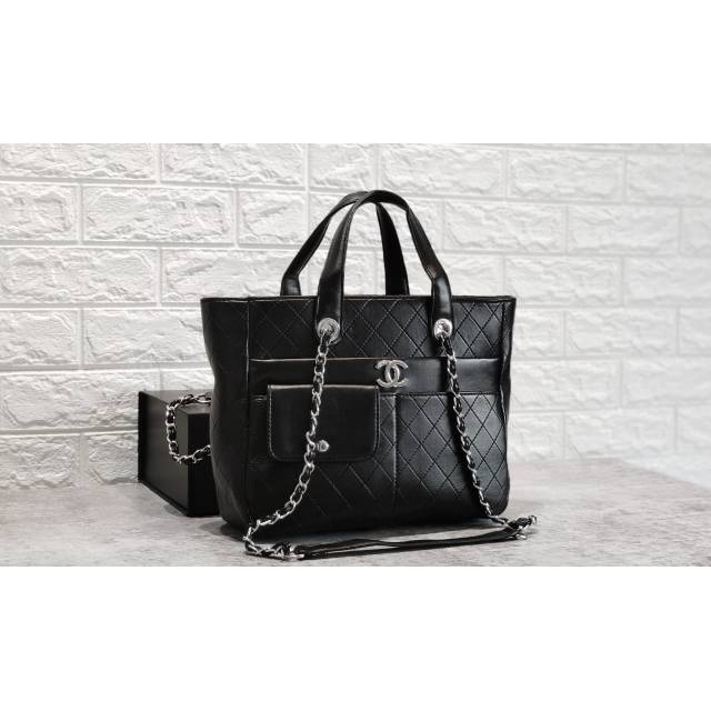Chanel Large Zipper Tote