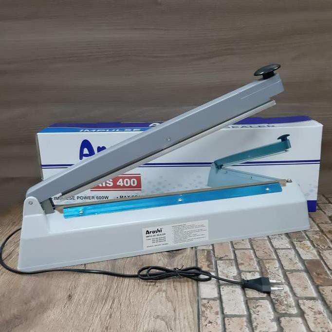 PRES PLASTIK IMPULSE SEALER 40 CM LAS LISTRIK PLASTIK