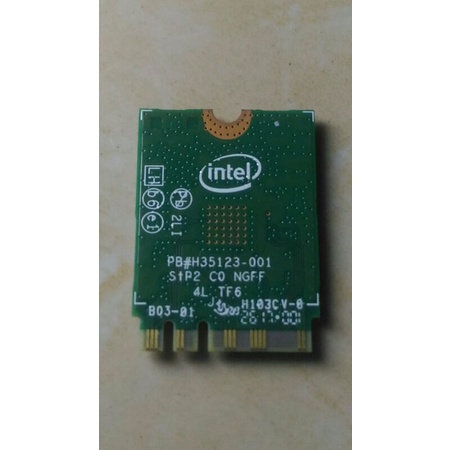 Wireless-AC 3165NGW 2.4ghz/5ghz