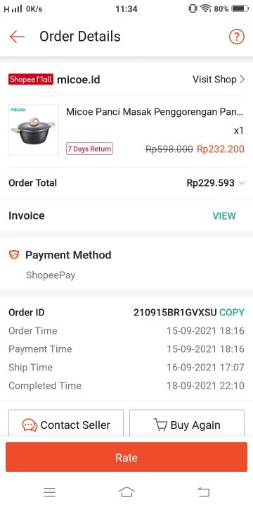 Micoe Panci Masak Penggorengan Panci Dapur Batu Maifan Panci Anti Lengket Sup Untuk Mie 24cm