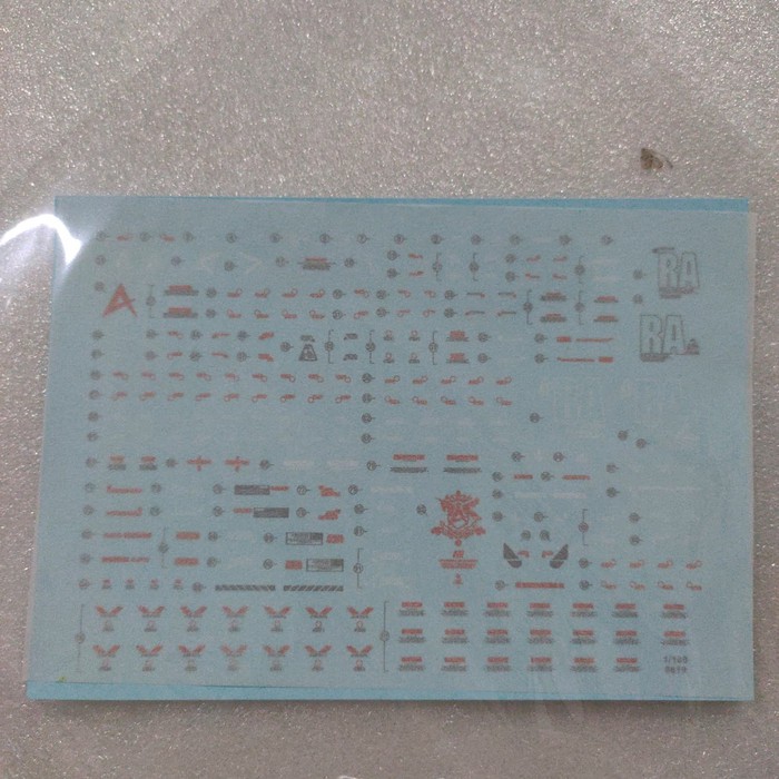 Water Decal MG RX-93 Nu Ver KA - MG Nu ver KA Gundam