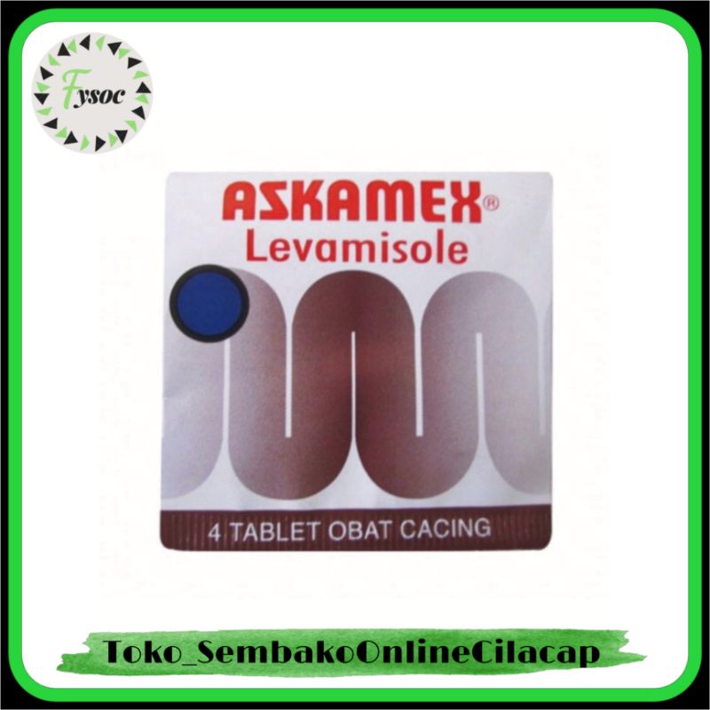 ASKAMEX OBAT CACING ISI 4 TABLET