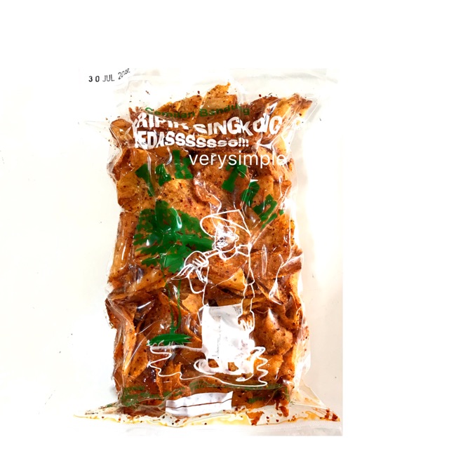 

Keripik Singkong Pedas merek Pak Tani