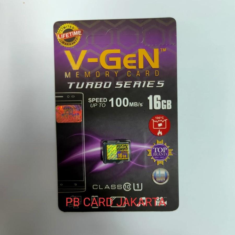 MICRO SD V-GeN 8GB 16GB 32GB 64GB 128GB TURBO CLASS 10 ( COD )