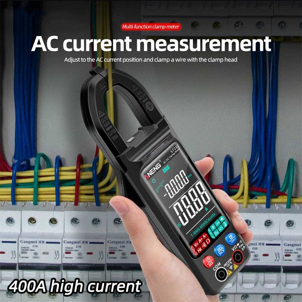 IDN TESTER - ANENG Digital Multimeter Voltage Tester Clamp - ST211