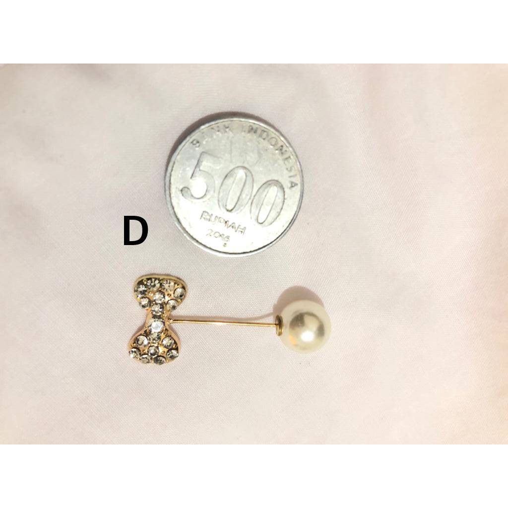 TUSPIN HIJAB/TUSPIN MUTIARA/TUSPIN POLOS/TUSPIN PEARL/PENITI TUSUK/PENITI HIJAB