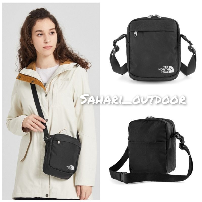 tas selempang original TNF NF0A3BXBKY4-OS CONV SHOULDER BAG TNF BLACK