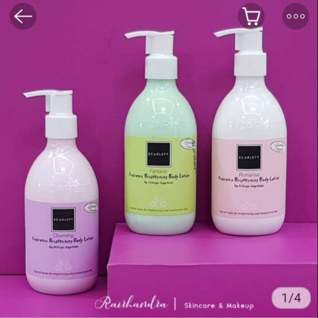 SCARLET BODY LOTION ORIGINAL