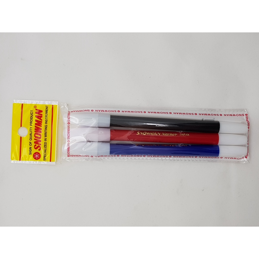 

Spidol Snowman kecil pencil type