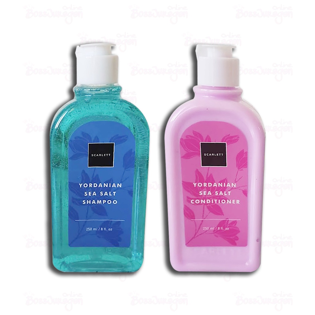 (BOSS) Scarlett Whitening Yordanian Sea Salt Shampoo | Scarlett Whitening Yordanian Seasalt Conditioner