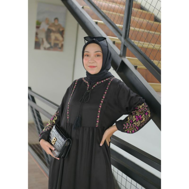 RAYA DRESS | GAMIS | GAMIS BORDIR | GAMIS TWILL | GAMIS CANTIK