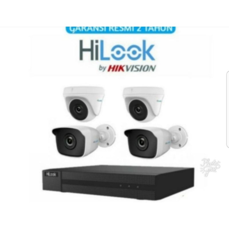 PAKET CCTV HIKVISION 4CH 2CCTV COLORVU LENGKAP