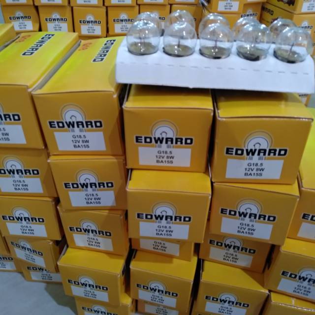 Dop Lampu Bohlam mobil 12V Tanggung 1kaki Engkel (12V BA15S)