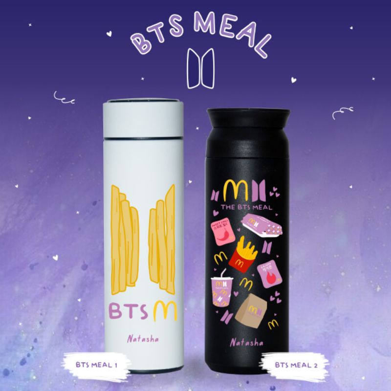 Army BTS mcd mcdonald's kpop korea merchandise tumbler