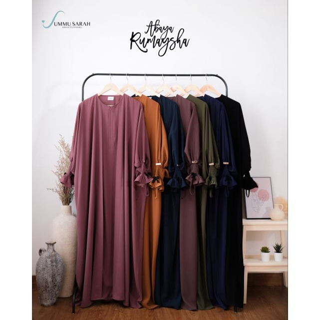 (Last Stock) Abaya Rumaysha NAVY sz S by Ummu Sarah