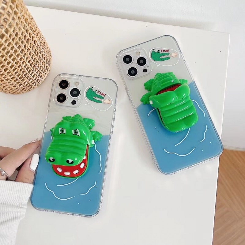 Yh case Crocodile Dentist Handphone Motif Kulit Buaya Untuk iphone 13 12 11 Pro Max XS XR 8plus 12pro