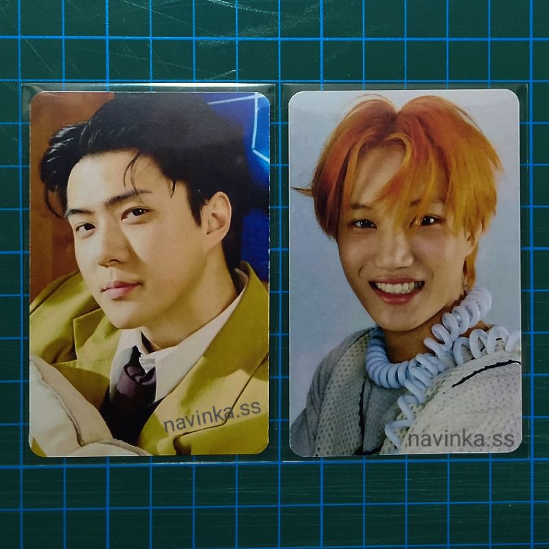 Photocard Kai Sehun Airpod Case MD EXO DFTF Don't Fight The Feeling PC unofficial