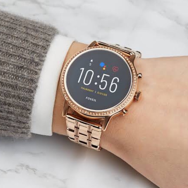Fossil Gen 5 refurbished rose gold blink FTW6035 FTW 6035