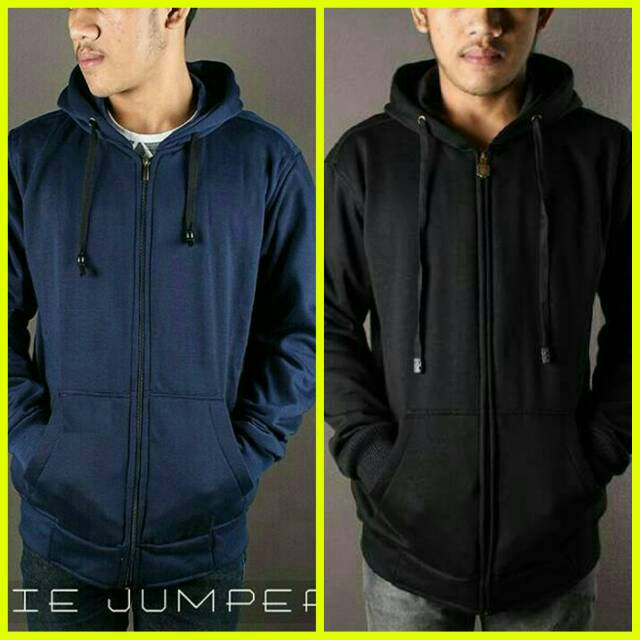 Jaket jumbo / jaket unisex jumbo / jaket cowok big size / Jaket polos