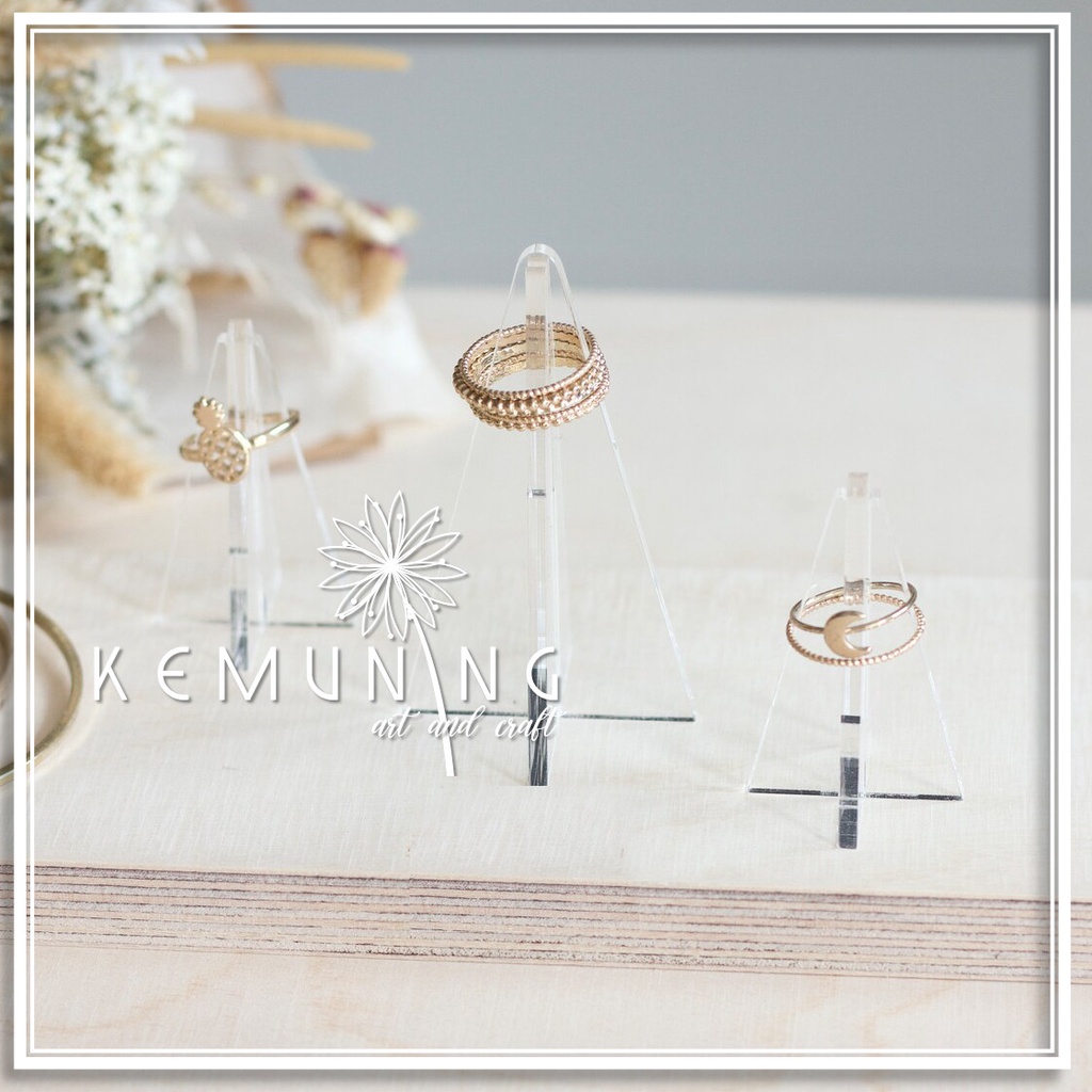 RING DISPLAY CONE / DISPLAY CINCIN / TEMPAT CINCIN