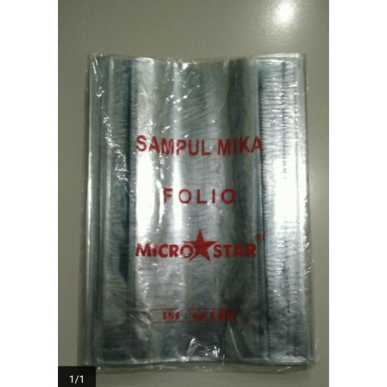 

Sampul Mika Buku Folio Per 10 Pcs