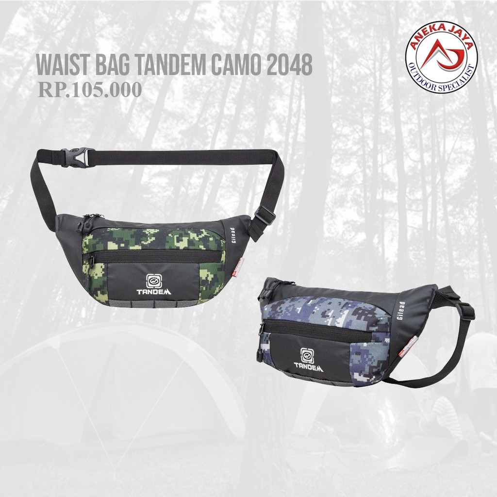 WAIST BAG TANDEM CAMO 2048