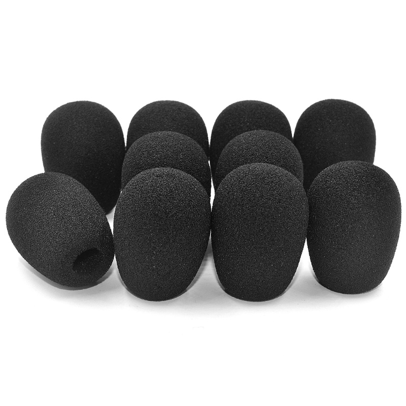 Btsg 10pcs Busa mic Pengganti Untuk Headphone Logitech G433 G533 G633 G933 G935