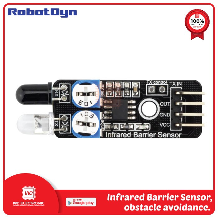 ROBOTDYN INFRARED OBSTACLE AVOIDANCE SENSOR