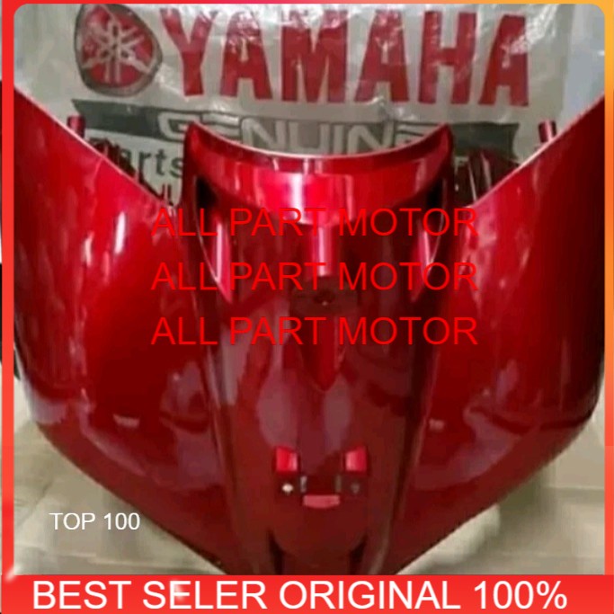 Tameng body depan yamaha Jupiter Z1 fi 2013 original merah
