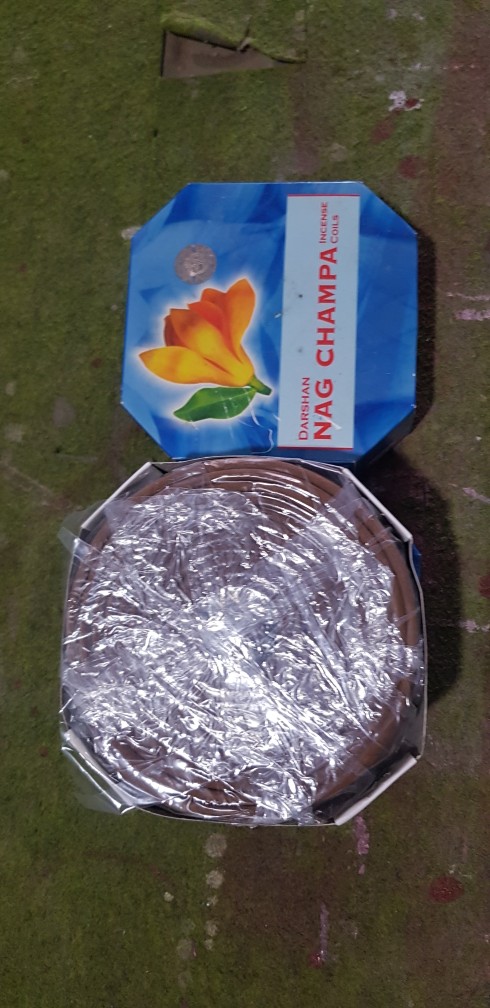 Hio Dupa Lingkar India Aromaterapi Darshan Nag Champa Incense Coils