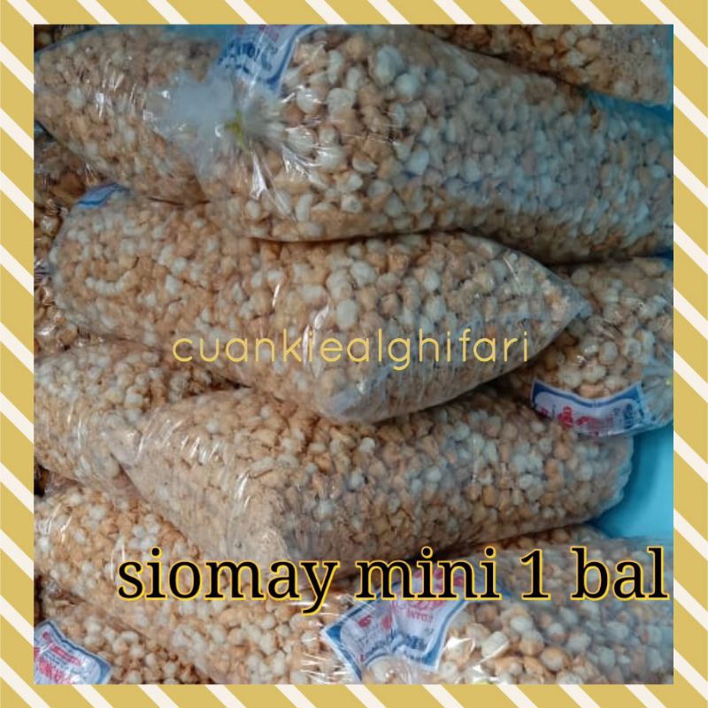 siomay mini 5kg lebih hemat renyah,gurih dan kriuk kriuk