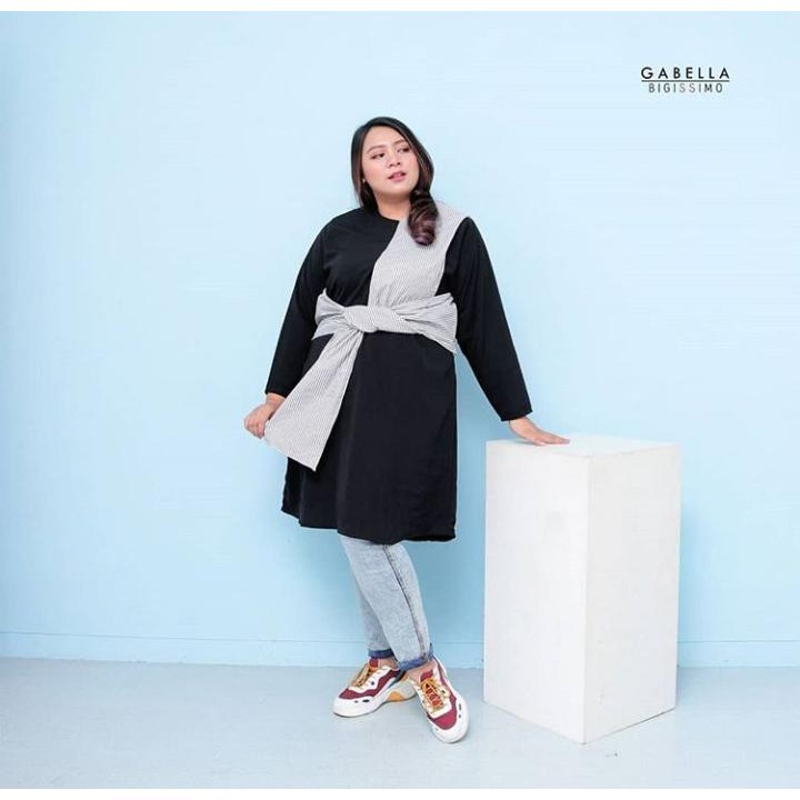 TUNIK FASHION WANITA MURAH STYLE KEREN / BIGISSIMO SALE GABELLA TUNIC