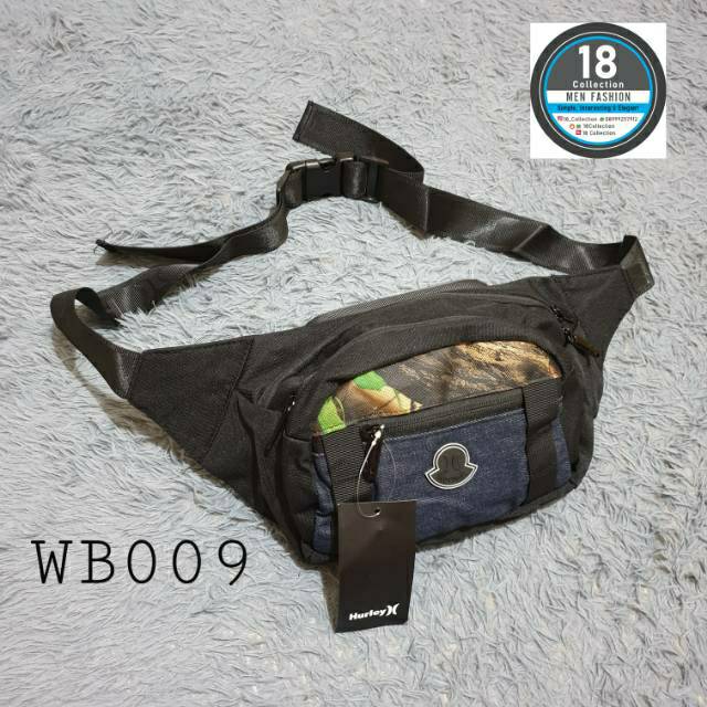 Waist Bag Pria Surfing Import PREMIUM