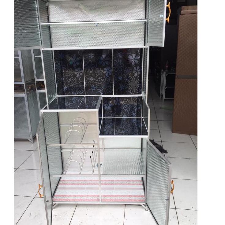 Muraaaahh.. RAK PIRING MURAH RAK PIRING RATA LEMARI SAYUR LEMARI MAKANAN RAK PIRING 2 PINTU RAK PIRI