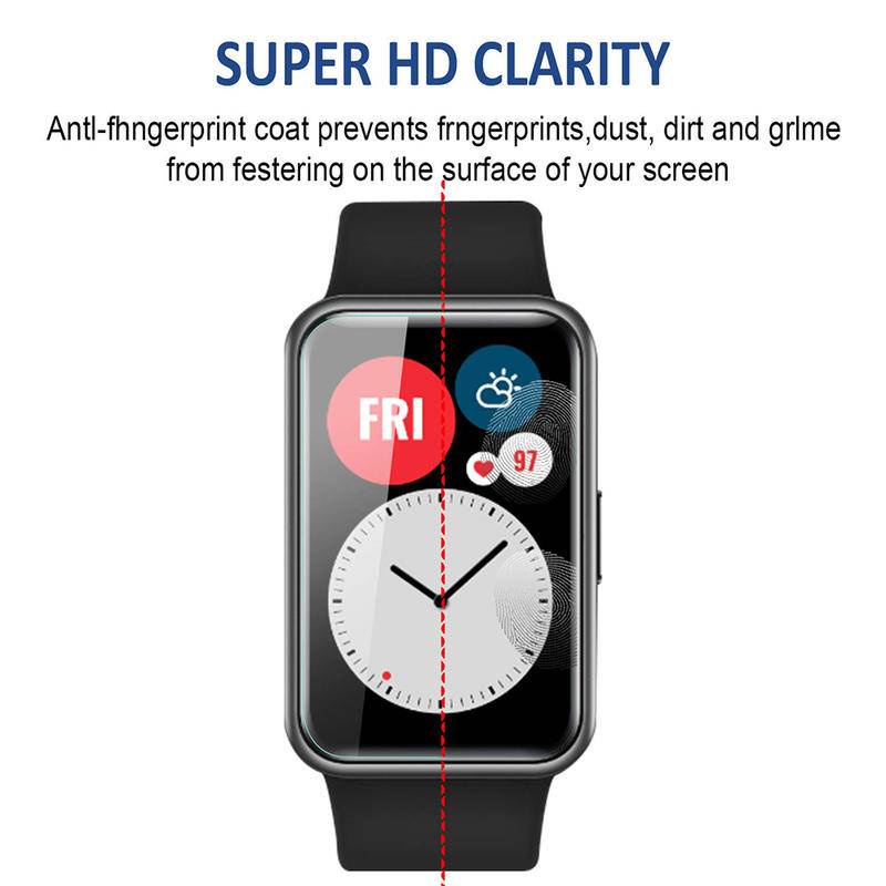 Pelindung Layar Full Screen Hydrogel Untuk HUAWEI band 6 5 4 3 Pro watch D fit Honor band 6 5 4