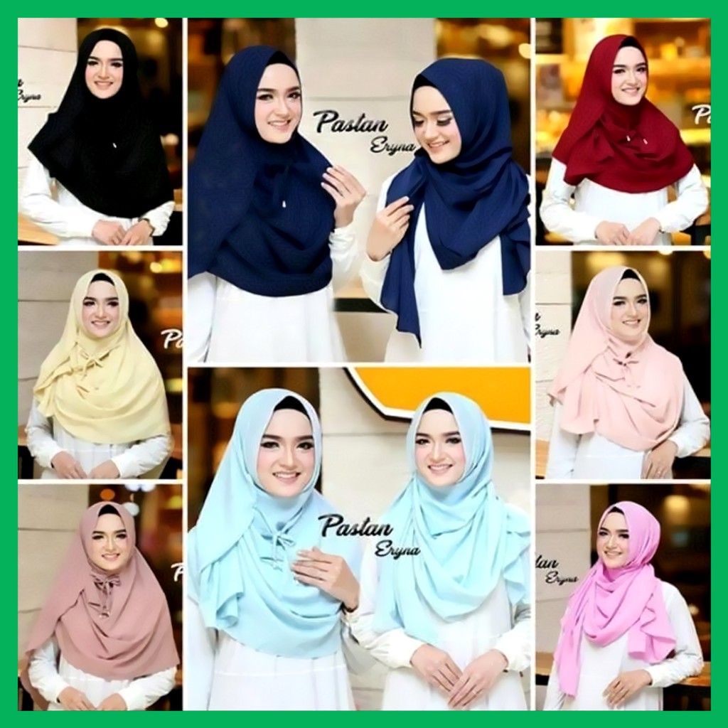 Pashmina Instant Pastan Eryna Hijab Jilbab Pastan