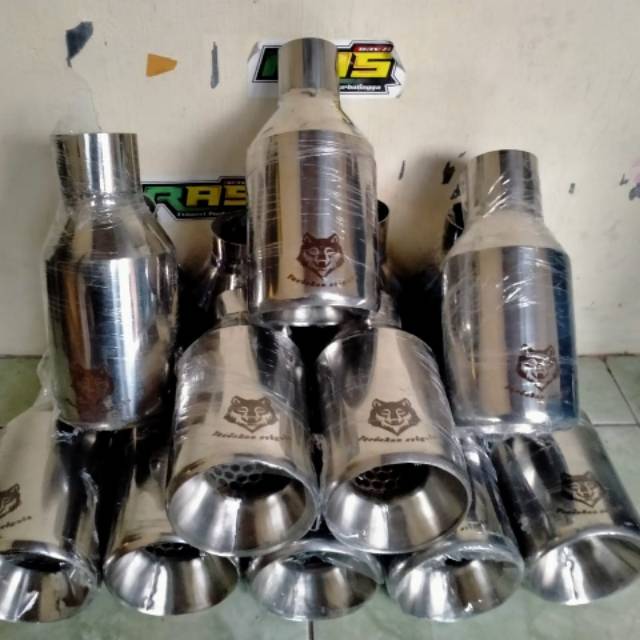 knalpot mobil srigala