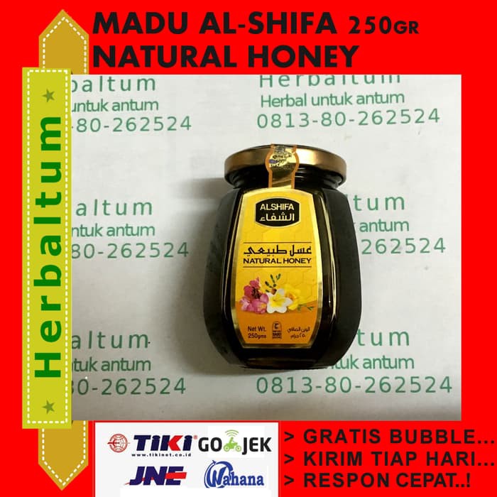 

madu al Shifa 250gr (madu arab-import- izin BPOM - MMD2494