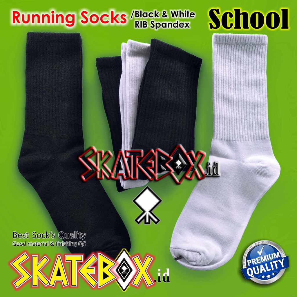 SKATEBOX PREMIUM SESUAI PILIHAN Kaos Kaki Old School Motif Sneakers Terbaik Skate Indie Tribal-8