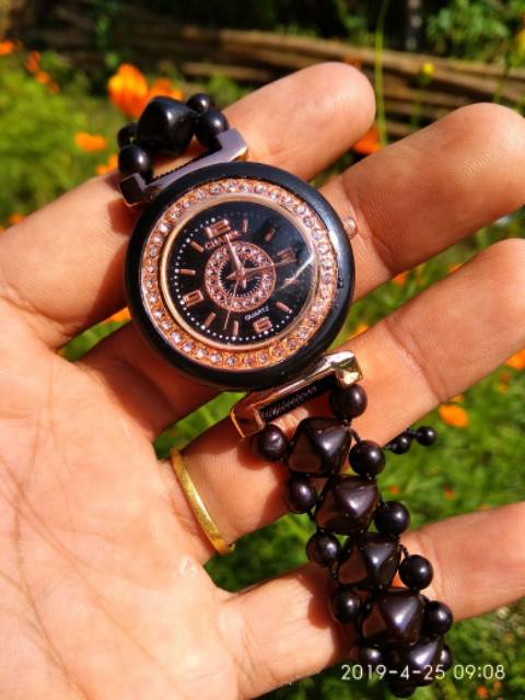 Jam tangan Wanita Tali Kayu Kaoka Jam Kokkah Jam Kokka Jam Tangan kokka