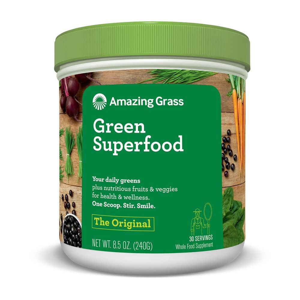 

Amazing Grass Green Superfood Original 240gr | Suplemen Sayur Buah Bubuk