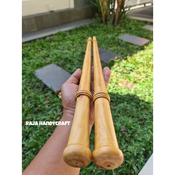 Tonngkat Komando Kayu Gaharu Agatis /tongkat komando Kayu Raja Kualitas super