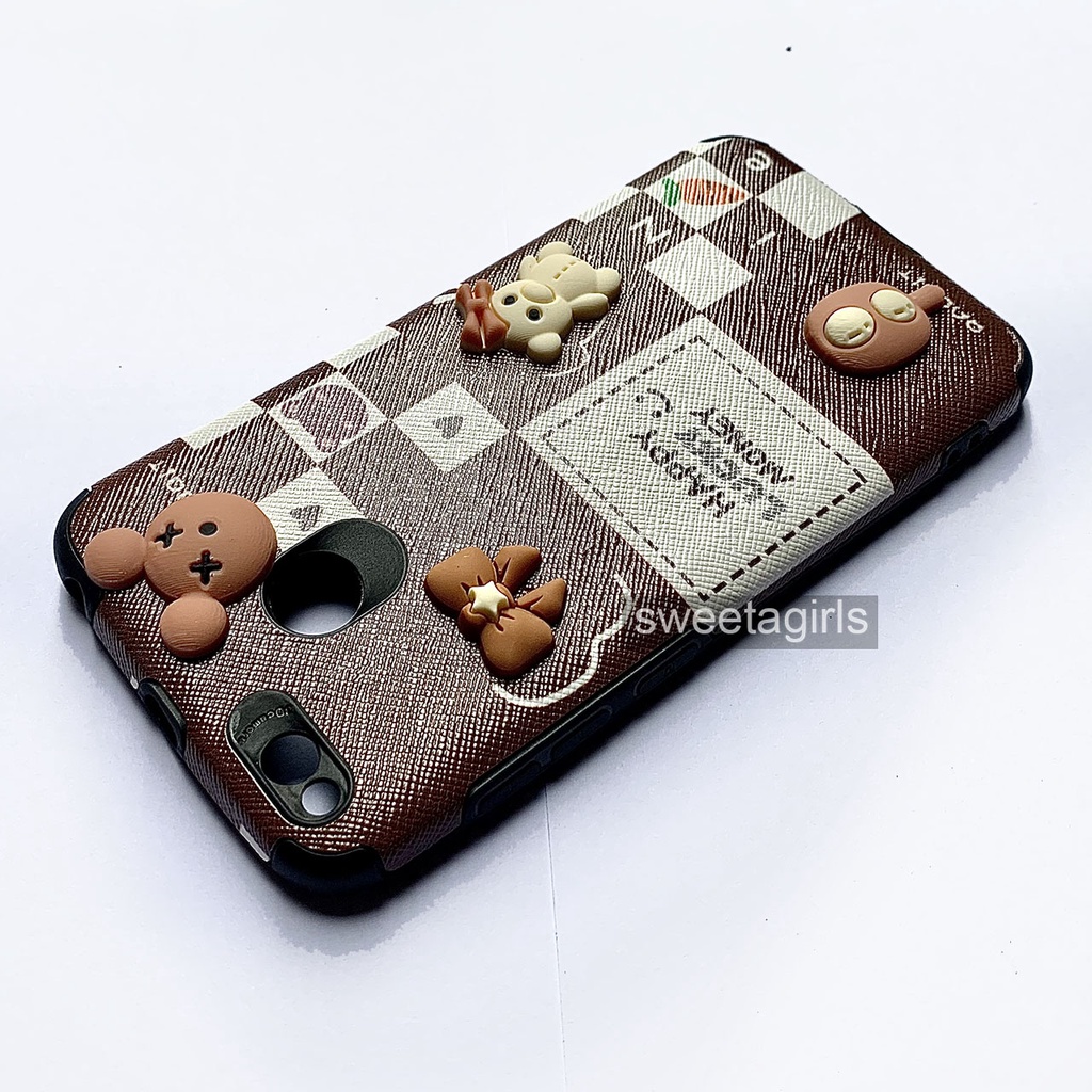 Casing Silikon Lucu untuk Xiaomi Redmi 4X -  Model Anticrack - Casing peach Case Gemoy - Bisa Bayar ditempat - sweetgirls - Case Cubit Lucu - Karakter - Head Karakter Softcase - Case Gemoy - Kesing - Aesthetic - Boneka 3D