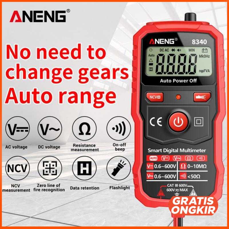 Multimeter Digital Voltage Tester - 8340