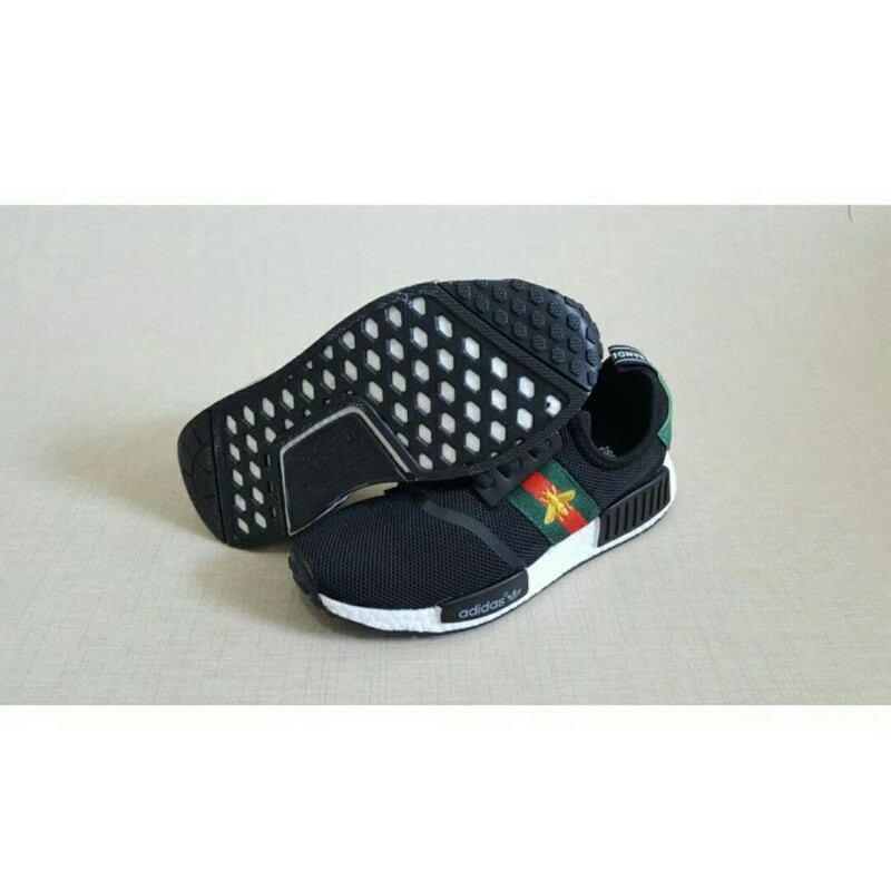 SEPATU ANAK NMD GUCCI HITAM