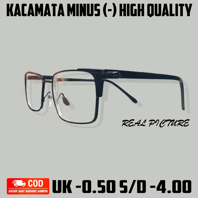 Kacamata Baca Minus (-) uk -0.50 s/d -4.00 Kacamata Minus Kaca Mata Rabun Jauh Kaca Mata Baca