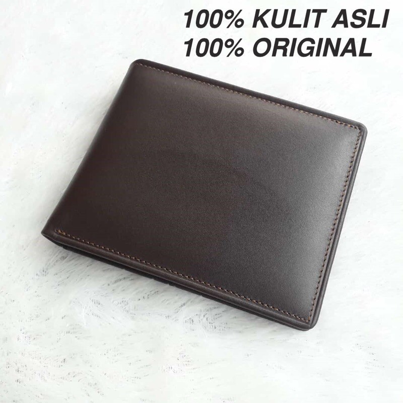 Dompet Kulit Pria 100% Original Kulit Sapi Asli