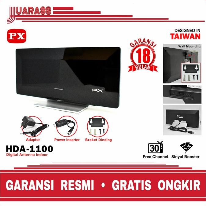 PX HDA1100 ANTENA TV DALAM ANTENNA INDOOR DIGITAL TV PX HDA-1100 (TERLARIS)