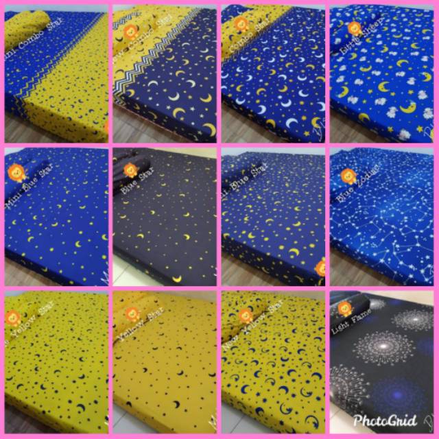 Sprei Bulan Bintang Murah No 1 King 180 No 2 Queen 160 Sprei Bulan Bintang Murah No 1 King 180 No 2 Queen 160