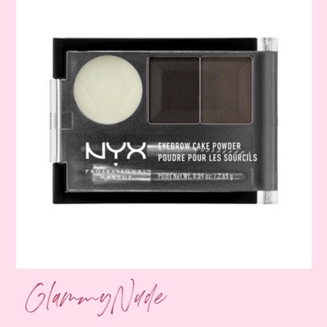 NYX EYEBROW CAKE POWDER SHADE BLACK/GREY ORIGINAL